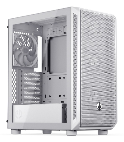 Korpi për PC EY2A018 Arx 500, ATX, ARGB, i bardhë