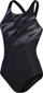 Kostum za kapење Speedo HyperBoom Placement Muscleback, за жени, црн и сив