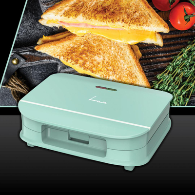 Sandviçmaker FRAM FSM-700GR, 700W, pllaka jo ngjitëse, jeshil