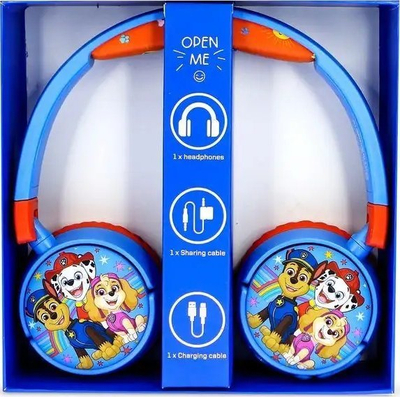 Kufje për fëmijë OTL Technologies PAW PATROL PAW981, wireless Bluetooth, kufizim volumi 85 dB, shumëngjyrëshe