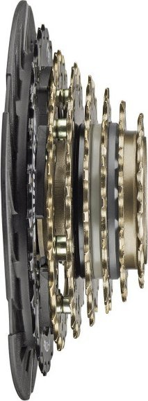 Rrotë e lirë biçiklete Shimano MF-TZ500, 7 marsha, 14-28T, me mbrojtës
