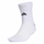 Çorape sportive Adidas Performance Football Grip Crew, antirrëshqitëse, të bardha me të zeza