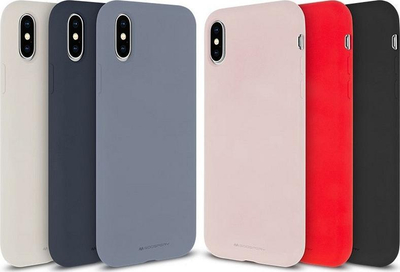Kapak silikoni Partner Mercury për Samsung S22 Plus, blu marinë