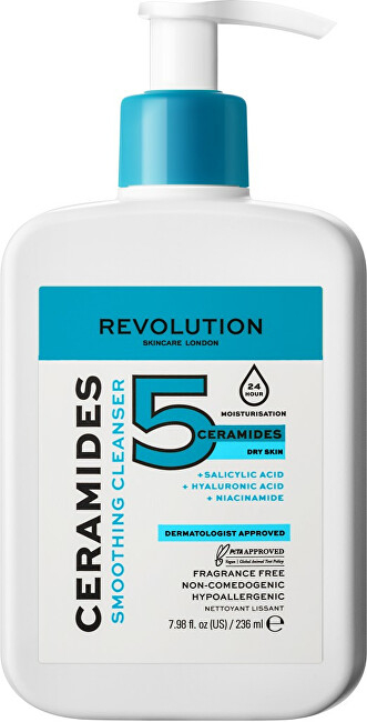 Xhel Revolution Skincare Ceramides Smoothing Cleanser, 236 ml