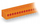 Bllok terminali WAGO 235-110/330-000, 0.75 mm², 10 pola, portokalli