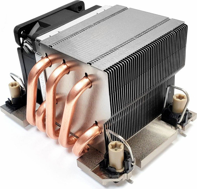 Ftohës procesori Dynatron N11, 6 cm, për Intel Xeon, shumëngjyrësh