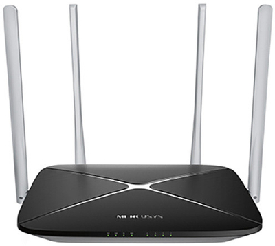 Router Mercusys AC12, 4x antena, 2.4 / 5GHz