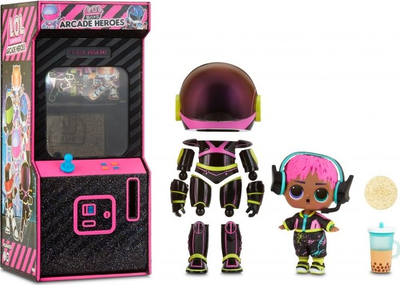 Set figura MGA - LOL Surprise Boys Arcade Heroes, shumëngjyrëshe