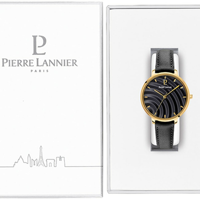 Orë dore për femra Pierre Lannier Betty 065L533, e zezë