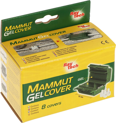 Kuti lidhëse RayTech Gelbox Mammut IP68, me xhel, paketim 8 copë