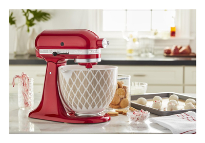 Mikser planetar KitchenAid Artisan 5KSM175PSECA, 4.8L, metal, i kuq