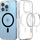 Mbrojtëse telefoni Spigen Ultra Hybrid Mag, për iPhone 13 Pro, MagSafe, transparente