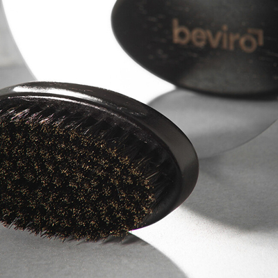 Brushë për mjekër Beviro, e zezë