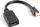 Konektor AV Lanberg DisplayPort Black, 10cm