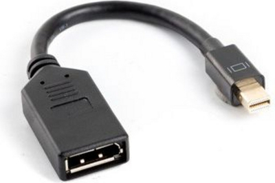 Konektor AV Lanberg DisplayPort Black, 10cm