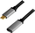 Kabllo USB LogiLink CUA0105, USB C në USB C, 0.5 m, USB 3.2 Gen 2, e zezë gri