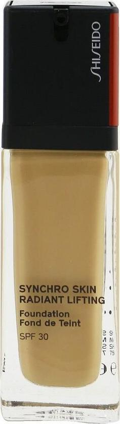 Fondatinë Shiseido Synchro Skin Radiant Lifting SPF30, 30 ml, ngjyra 340 Oak