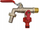Rubinet kopshti dykahësh Garden Tap Double Draw-off Valve, valvola me top, lidhje 1/2" 3/4"