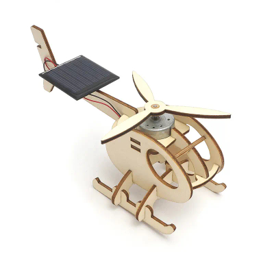 Loder edukative, ndërtimi i helikopterit prej druri