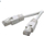 Мрежен кабел Vivanco Patch CAT5e, 0.5m, RJ45, бел