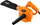 Fshesë me ajër NEO TOOLS 04-625, 600W, funksion fryrje dhe thithje, portokalli