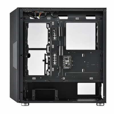Kuti kompjutri FSP Fortron CUT592, midi tower, ATX edhe E-ATX, e zezë