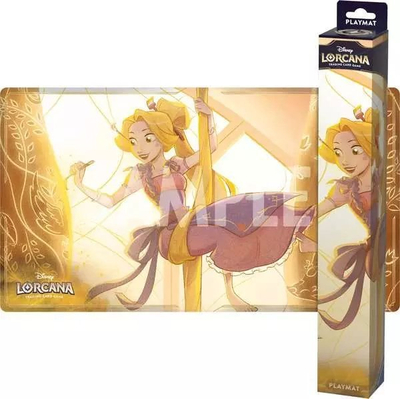 Tapet loje Disney Lorcana Rapunzel, neopren, kundër rrëshqitjes, shumëngjyrësh