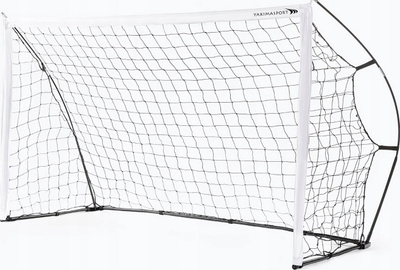 Portë futbolli Yakimasport Flex Goal 500x200cm, fiberglas, rrjetë poliester, e bardhë