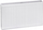 Radiator çeliku Caradon V22 500x400, 578W, me konzolla montimi, i bardhë