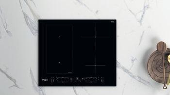 Pllakë gatimi Whirlpool, 7.2 kW, e zezë