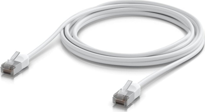 Kabllo rrjeti Ubiquiti UACC-Cable-Patch-Outdoor-C6A-5M-W, Cat6, 5m, e bardhë