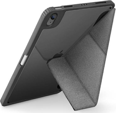 Заштитна маска за таблет Uniq Moven за iPad mini 6 2021, антимикробна, со држач за Apple Pencil, сива