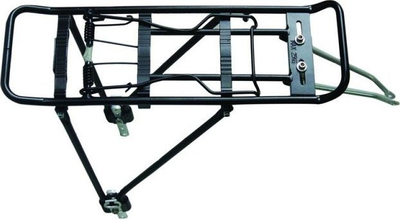 Bagazhieri mrapa për biçikletë Sourcing Outliner FSBBC-062, çelik, 25 kg, i zi