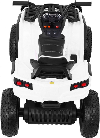 Katërçikël elektrik Ramiz ATV Air, 12V, për fëmijë, i bardhë
