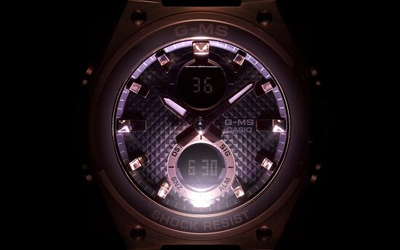 Orë dore Casio G-Shock Baby-G MSG-C100G-7AER (278)