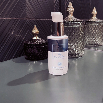 Vaj trupi Global Keratin Wonder Woman, ndriçues, me shimmer, 120 ml