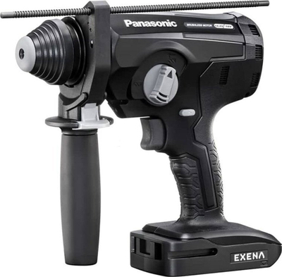 Stërvitëse-kaçavidë pa kabllo Panasonic 1HD1, 18V, me goditje, e zezë