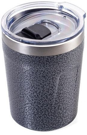 Filxhan kafeje Troika Espresso Double, xham dopio, gri