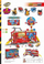 Set lodrash makinash SN, stacion shërbimi Car Wax, 5 makina die cast, multingjyrësh