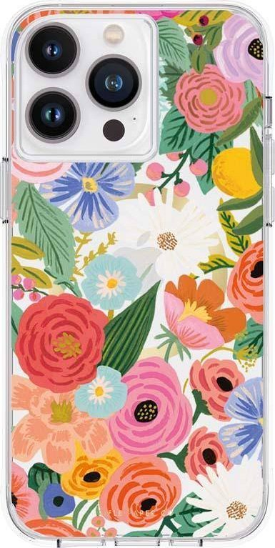 Kapak telefoni Rifle Paper Co për Apple iPhone 14 Pro Max, MagSafe, Garden Party Blush