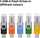USB Intenso OFFICE LINE, 64GB, 2.0, me ngjyra