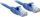 Kabllo rrjeti LINDY 48017, RJ45 CAT6 U UTP, 1m, blu