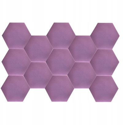 Panel akustik Bitmat DNA AM3 BK, set 10 copë, 3 cm, i zi
