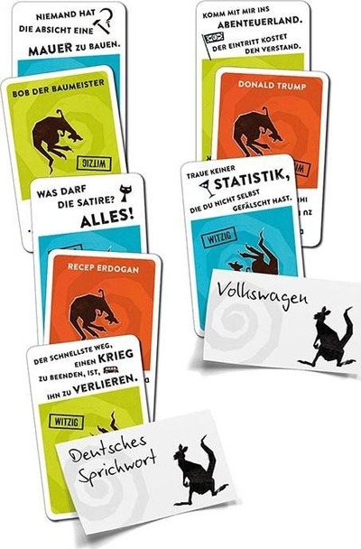 Друштвена игра Kosmos Game of Quotes, Crazy Quotes, повеќебојна