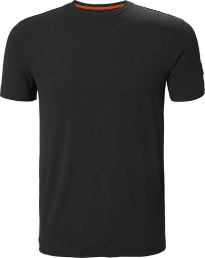 Bluza Helly Hansen Tech, 100% poliamid, mëngë të shkurtra, 2XL, e zezë