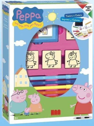 Pulla për ngjyrosje të serisë Peppa Pig Dante