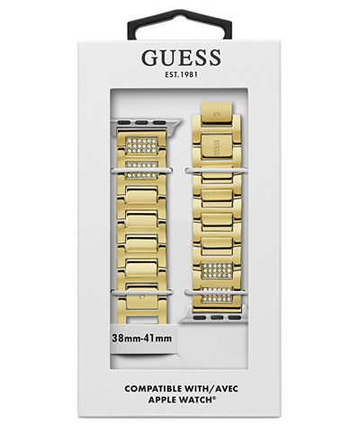 Rrip ore Guess për Apple Watch (38 - 41 mm) - CS2016S2, i artë