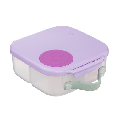 Kuti shujtash b.box Mini Snack Box, 2 ndarje, dorezë transporti, e verdhë