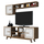Set për TV Melaminë (HM9513.03), bardhë
