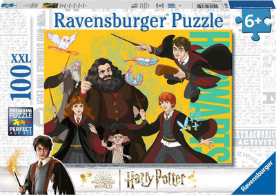 Puzzle Ravensburger Harry Potter 100 copa, 50 x 36 cm, shumëngjyrësh